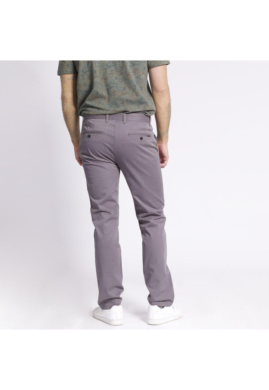 Pantalón Twill Chino Gris oscuro-1
