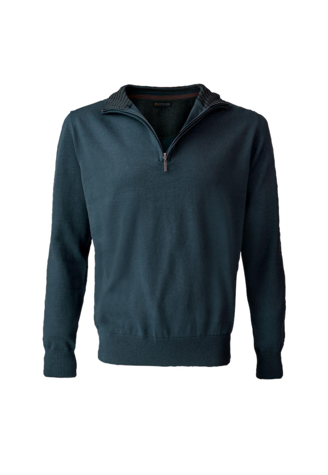 Sweater Half Zipper-0