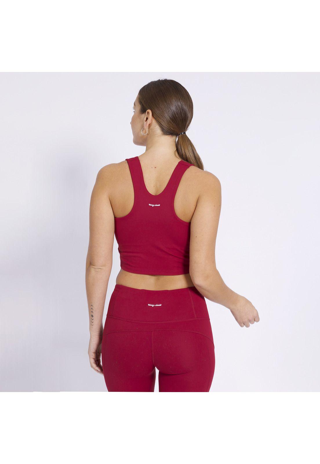 Peto Femenino Outdoor Burdeo-1