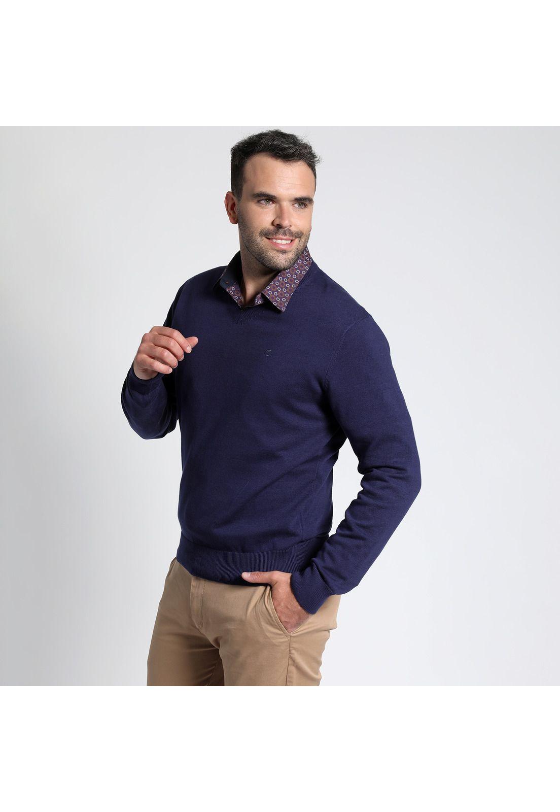 SWEATER CUELLO V-1