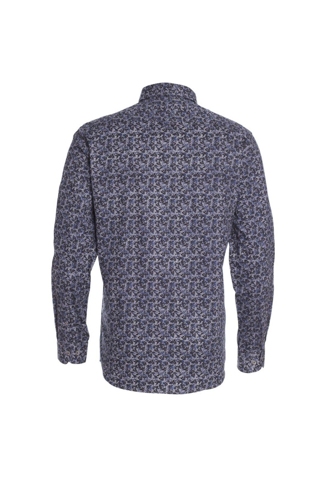 Camisa Franela Estampada Comfort Fit-2