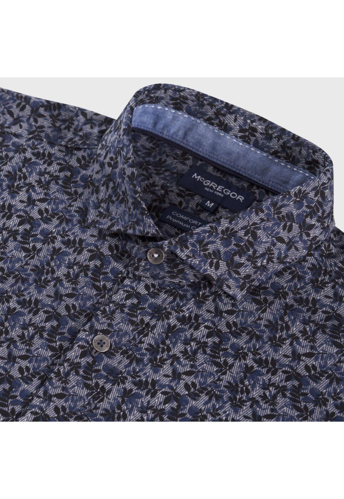 Camisa Franela Estampada Comfort Fit-3