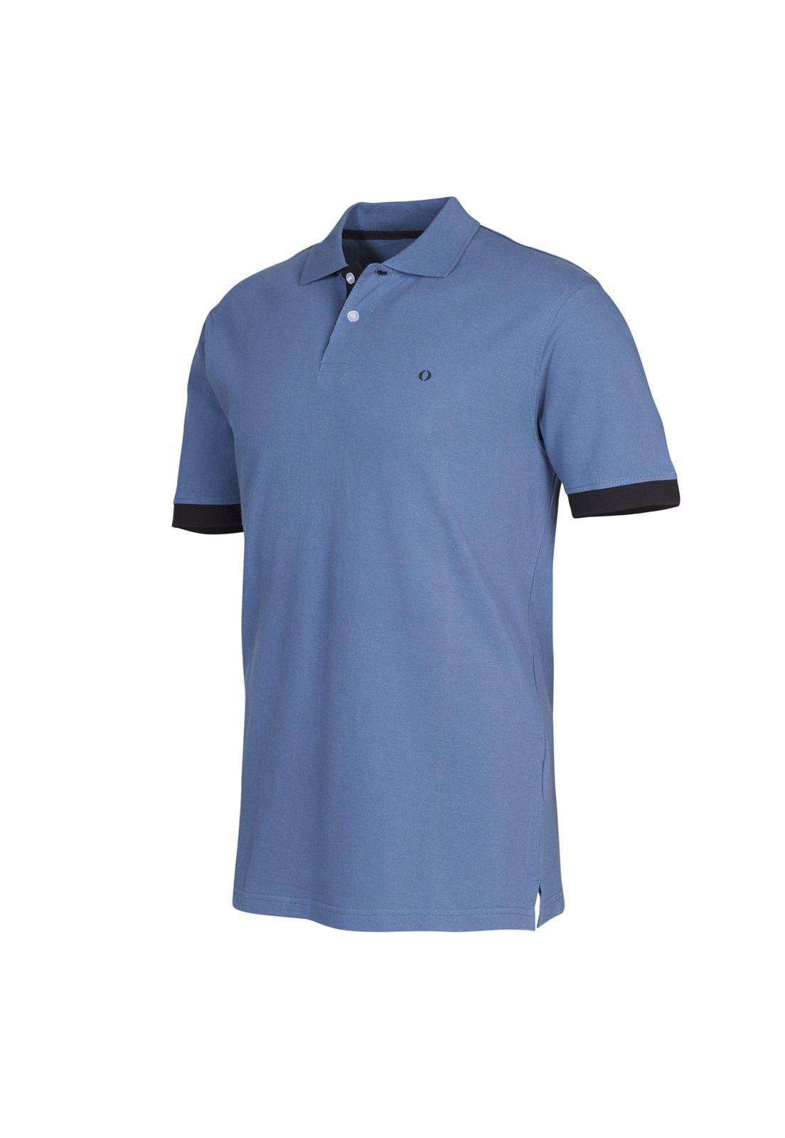 POLERA PIQUÉ PUÑOS EN CONTRASTE-1