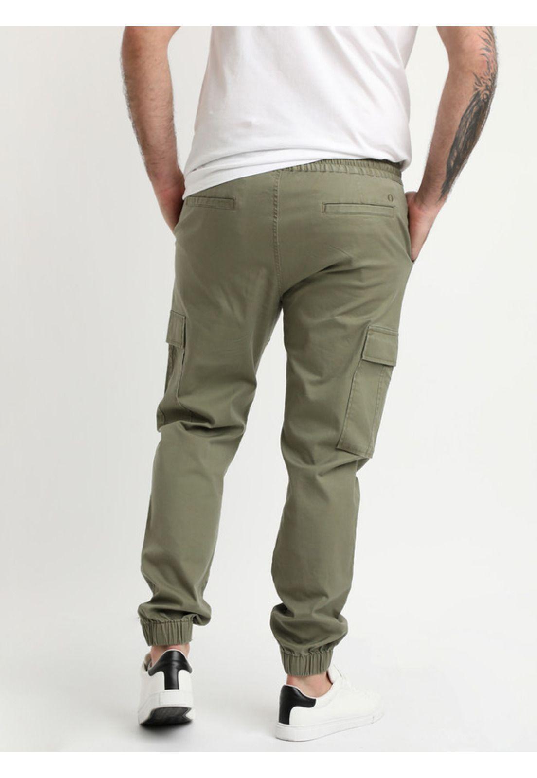 Pantalón Jogger Verde-1