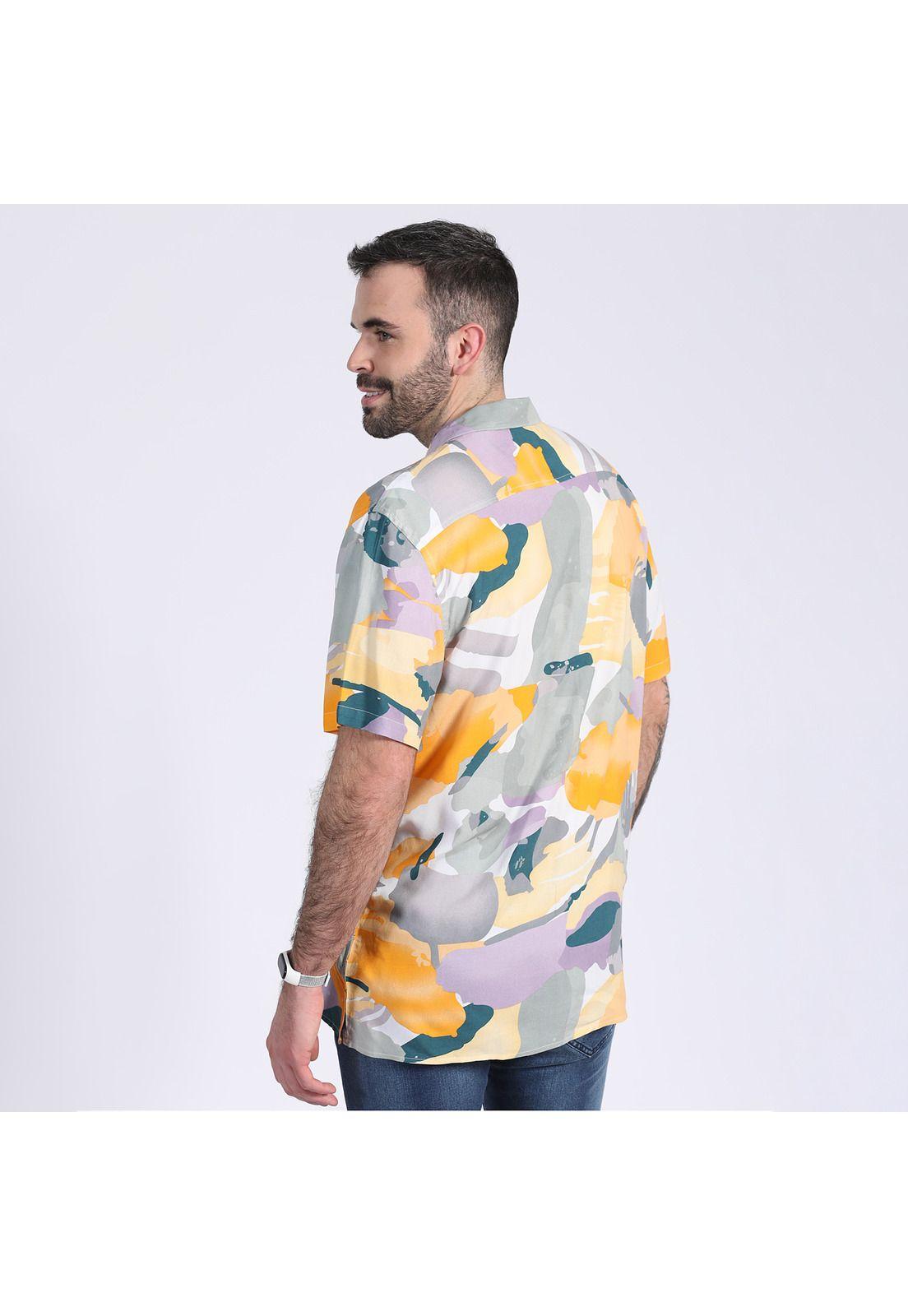 Camisa Guayabera Resort Gris claro-1