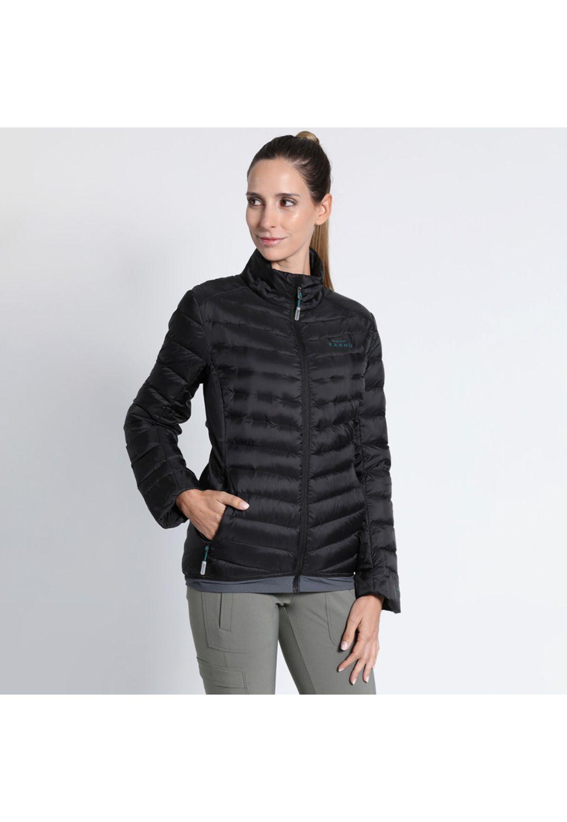Parka Outdoor Acolchada Hibrida Mujer-1