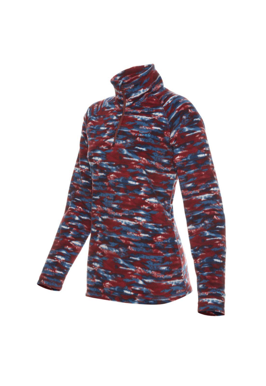 Polar Print Diaguita Half Zipper Mujer-1