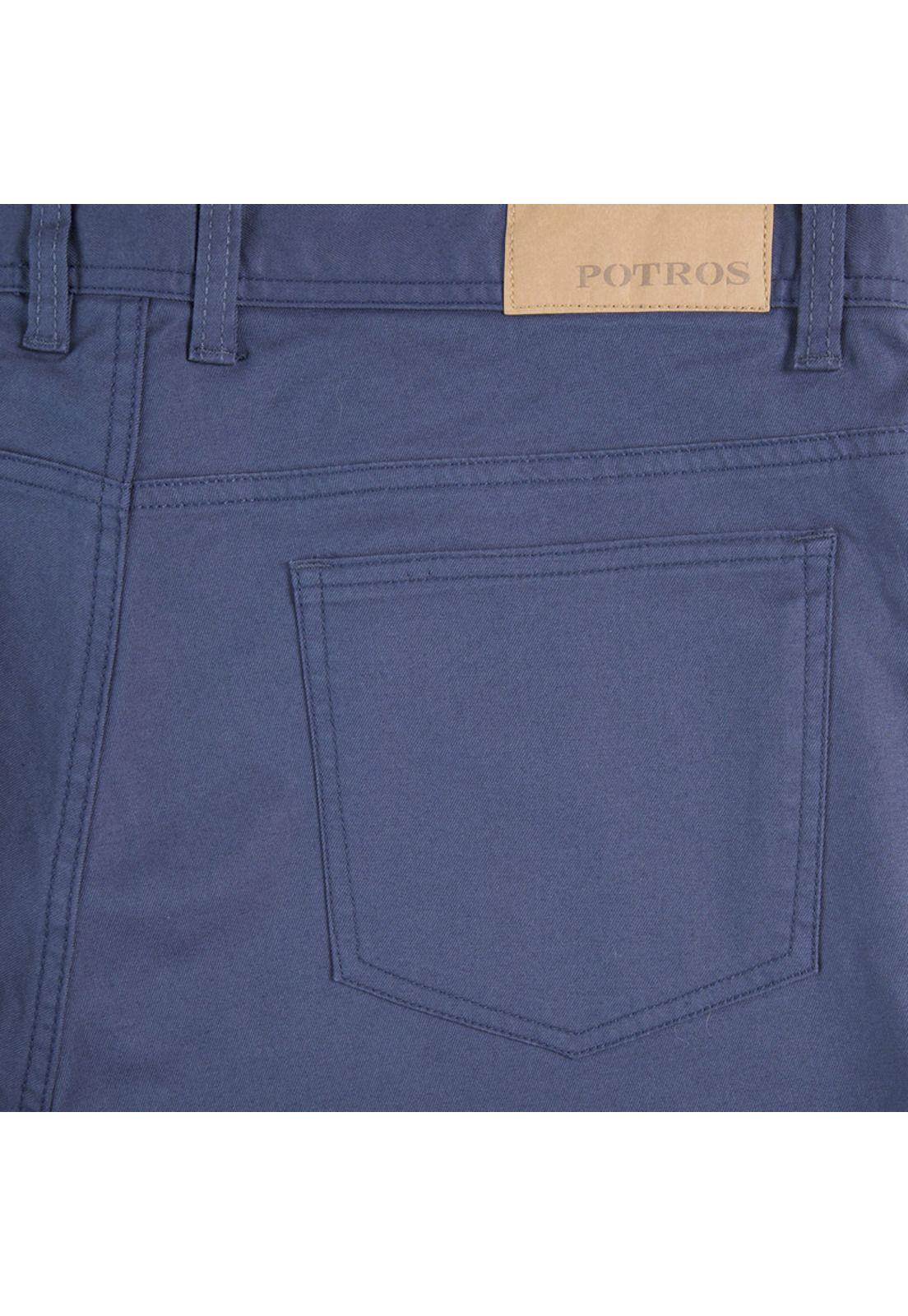 Pantalón Gabardina Spandex 5 Bolsillos Slim Fit-3
