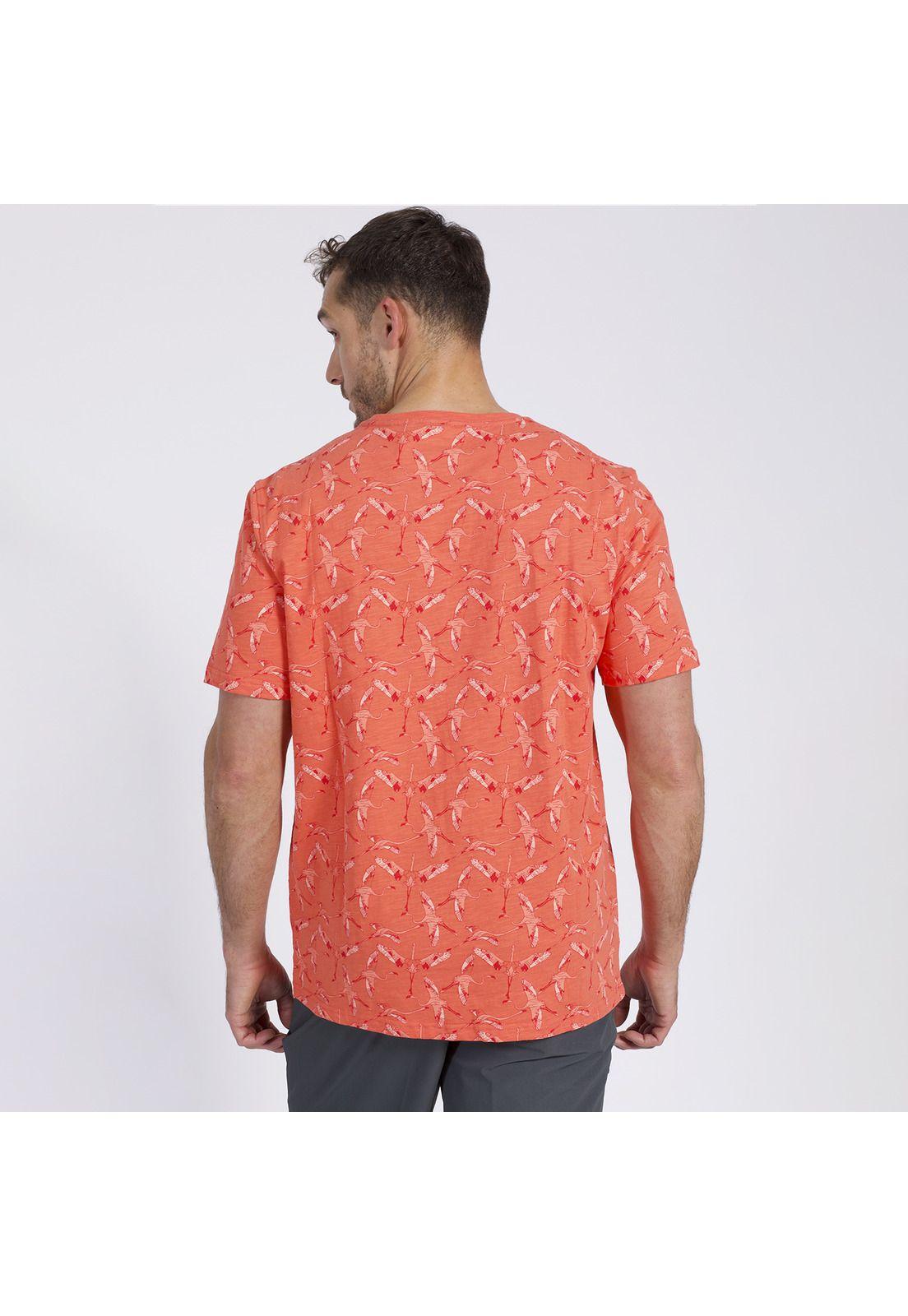 Polera Nature Full Print Coral-1