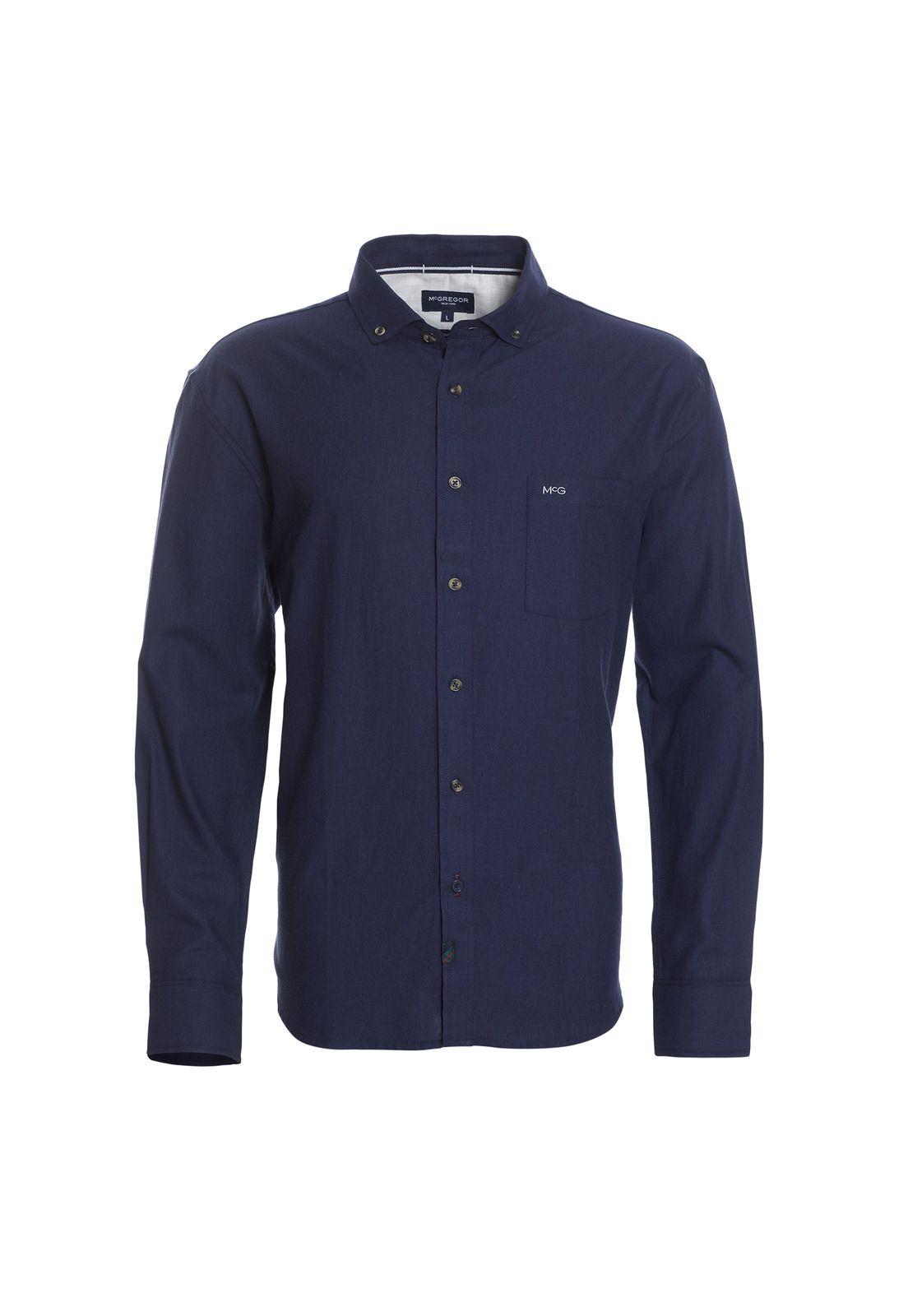CAMISA MANGA LARGA COTTON BRUSHED COMFORT FIT-1