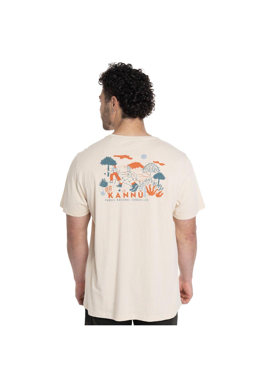 POLERA HOMBRE MANGA CORTA LIFESTYLE ALGODÓN ORGÁNICO DISEÑO CHILENO-5