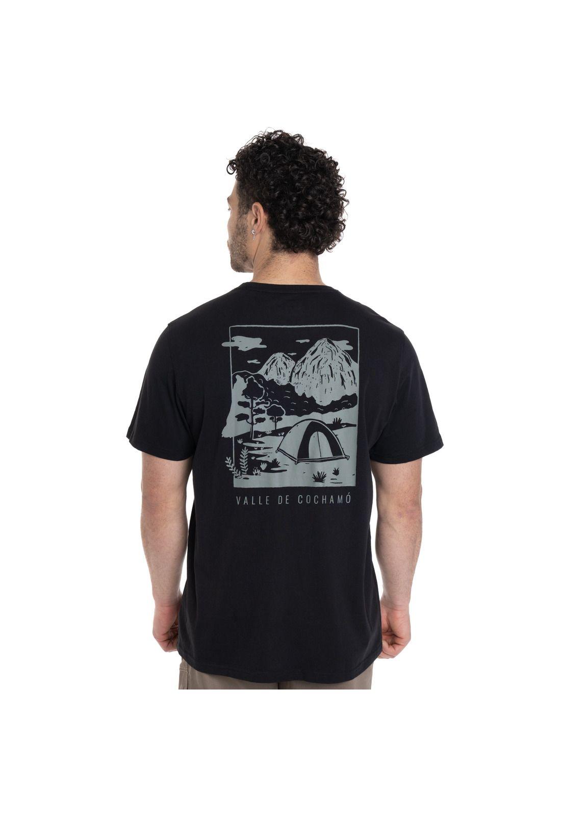 POLERA HOMBRE MANGA CORTA LIFESTYLE ALGODÓN ORGÁNICO DISEÑO CHILENO-9