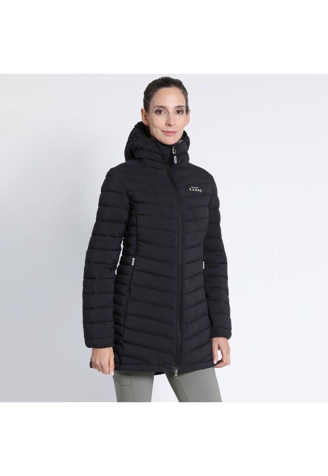 Parka Outdoor Larga Insulada Cisnes Mujer-1