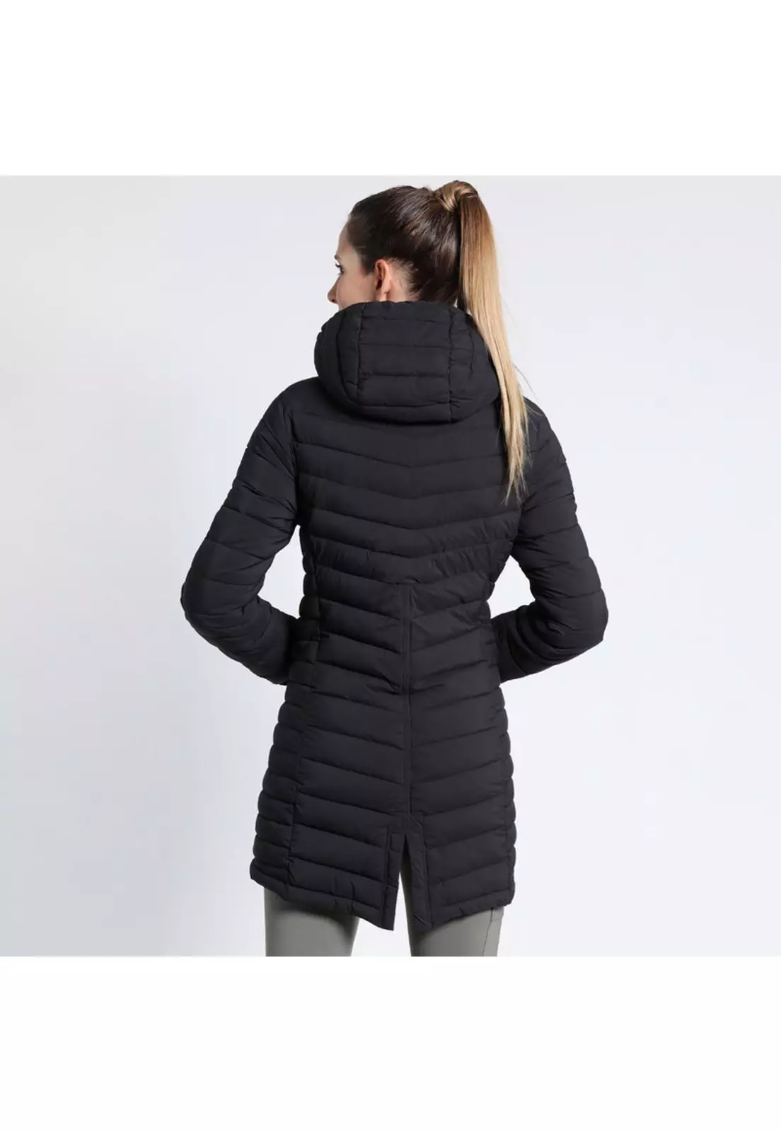Parka Outdoor Larga Insulada Cisnes Mujer-2