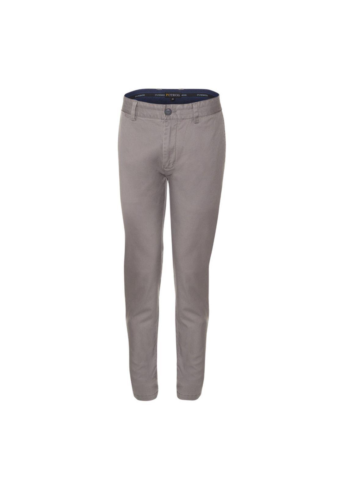 Pantalón Gabardina Spandex Frente Plano-0