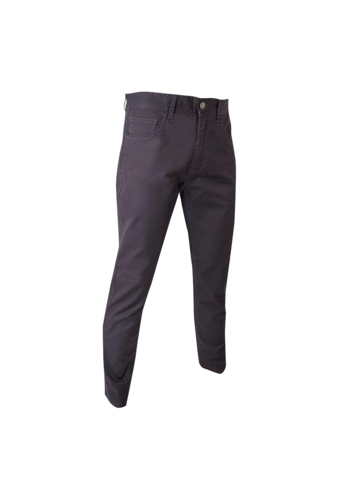 Pantalón Gabardina Spandex 5 Bolsillos Slim Fit-1