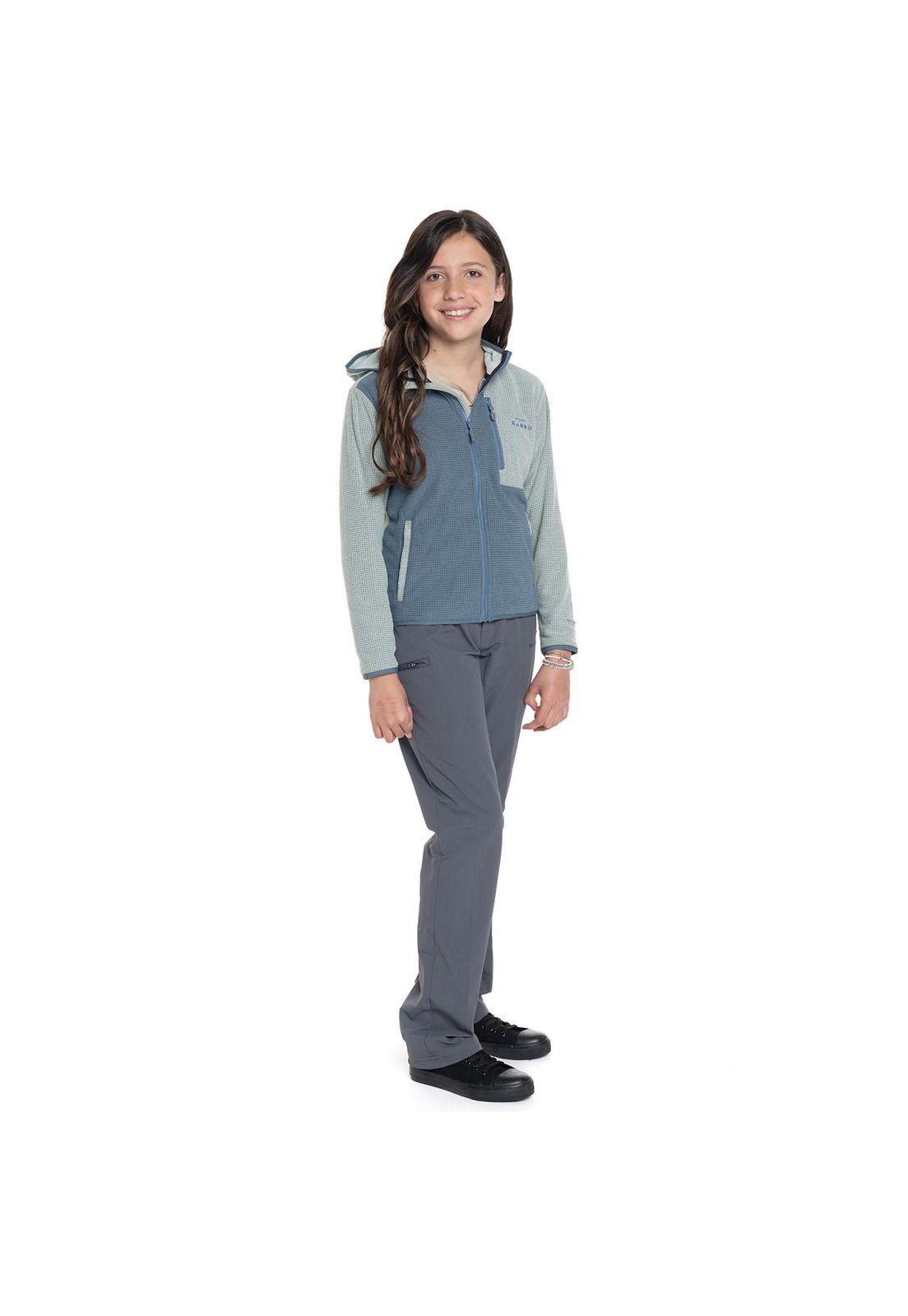 POLAR FULL ZIPPER TEEN GIRL CHECK LIM-3