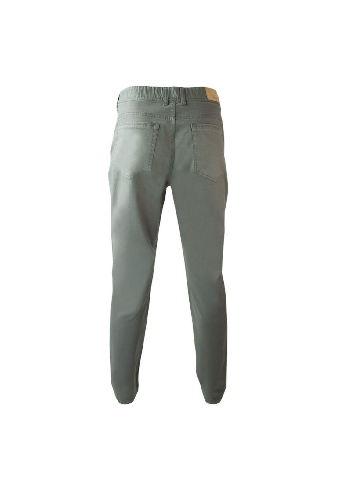 Pantalón Gabardina Spandex 5 Bolsillos Slim Fit-2