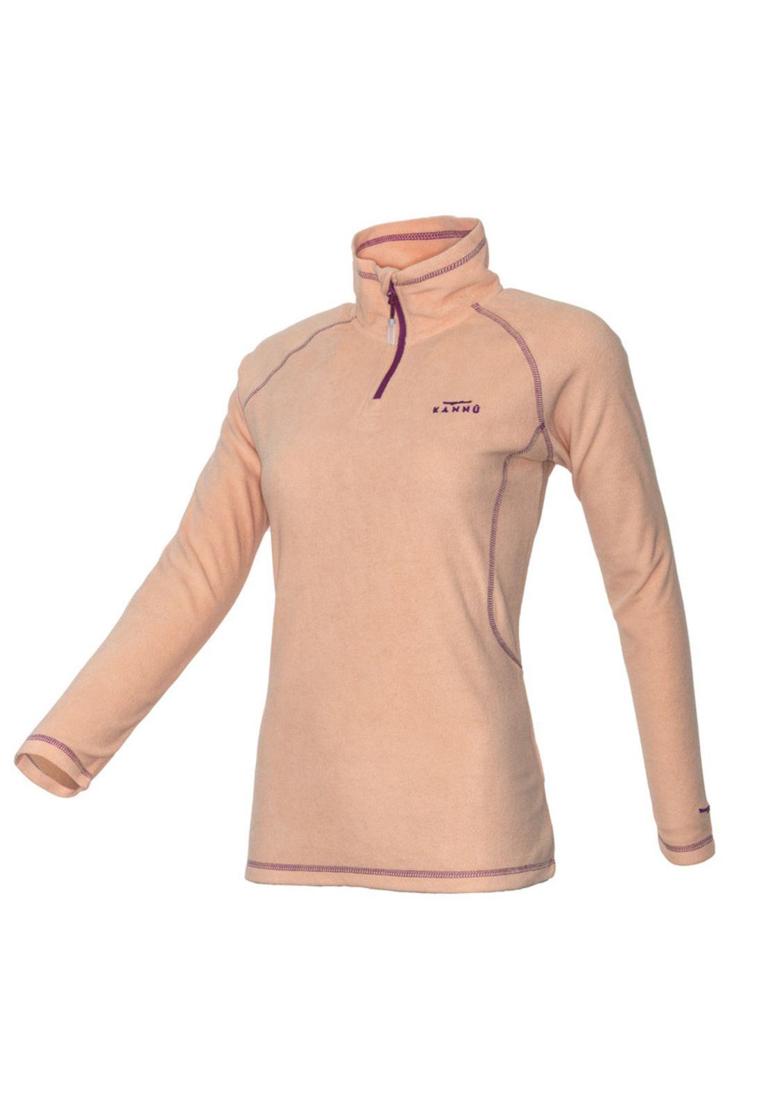 Micropolar Outdoor Mujer Half Zipper-1