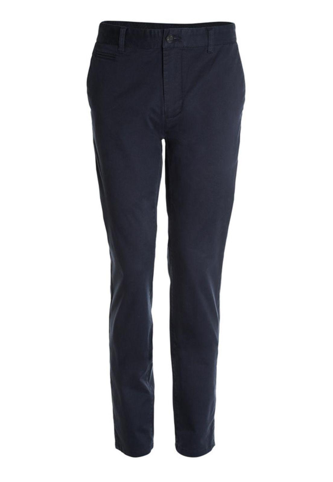 Pantalón Twill Chino Azul Marino-3