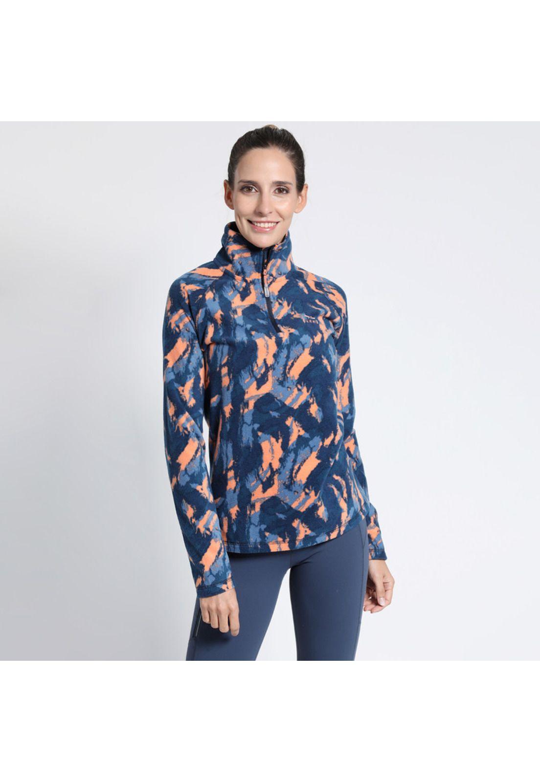 Polar Estampado Half Zip Mujer-0