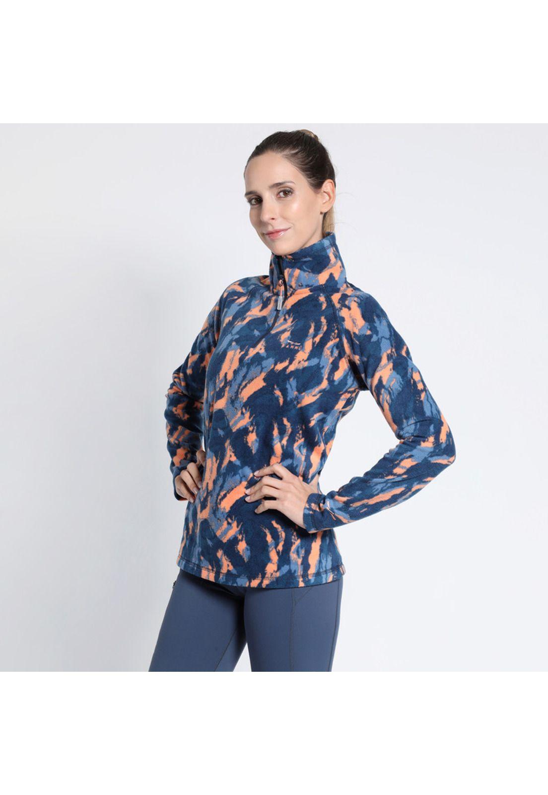 Polar Estampado Half Zip Mujer-2