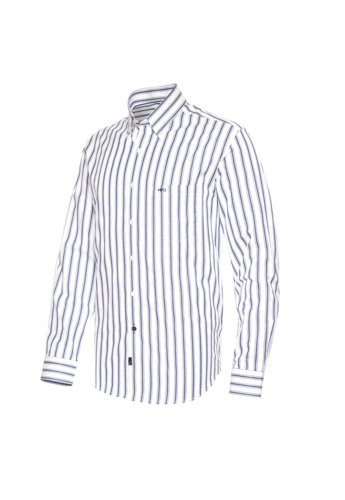 Camisa Dobby Listada-1