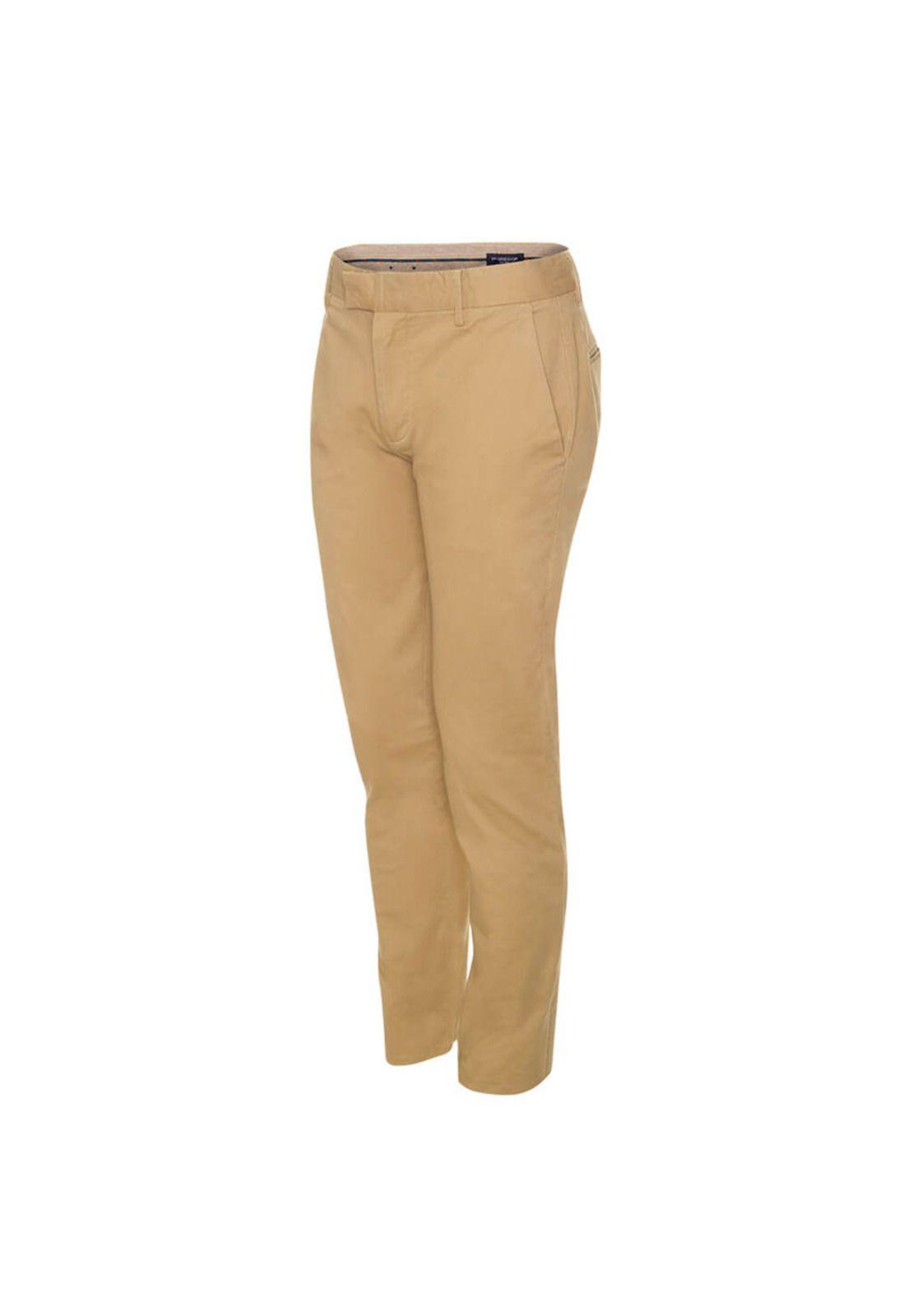 Pantalón Gabardina Frente Plano Executive-1