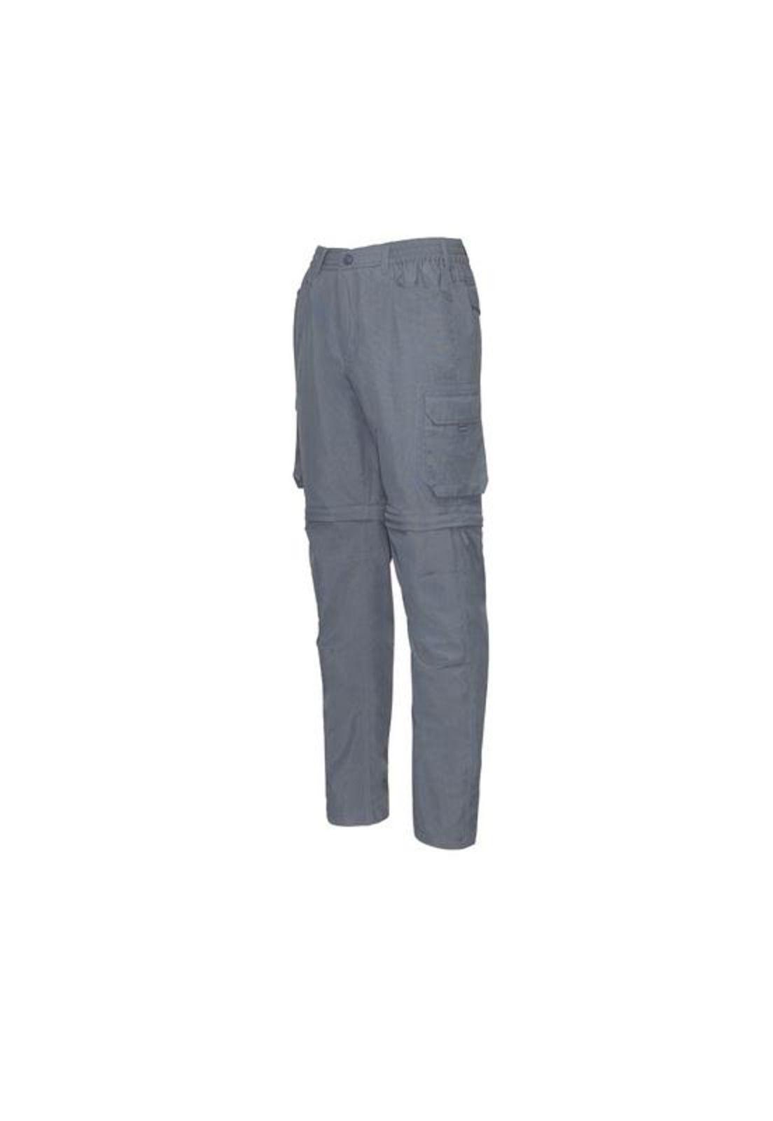 Pantalón Hombre Desmontable Gris-1