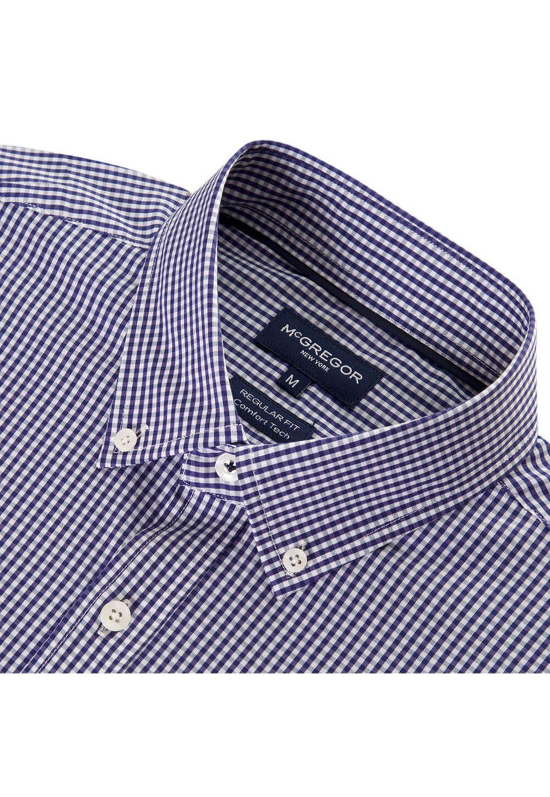 Camisa Comfort Tech Micro Cuadro-3