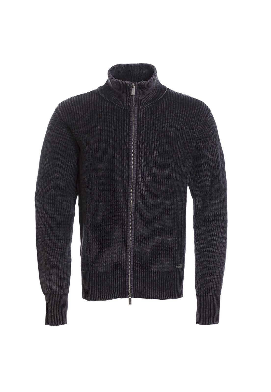 SWEATER MANGA LARGA LISO CIERRE COMPLETO-1