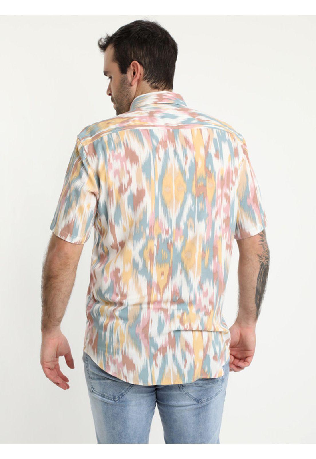 Camisa Guayabera Tie Dye Rosado-1