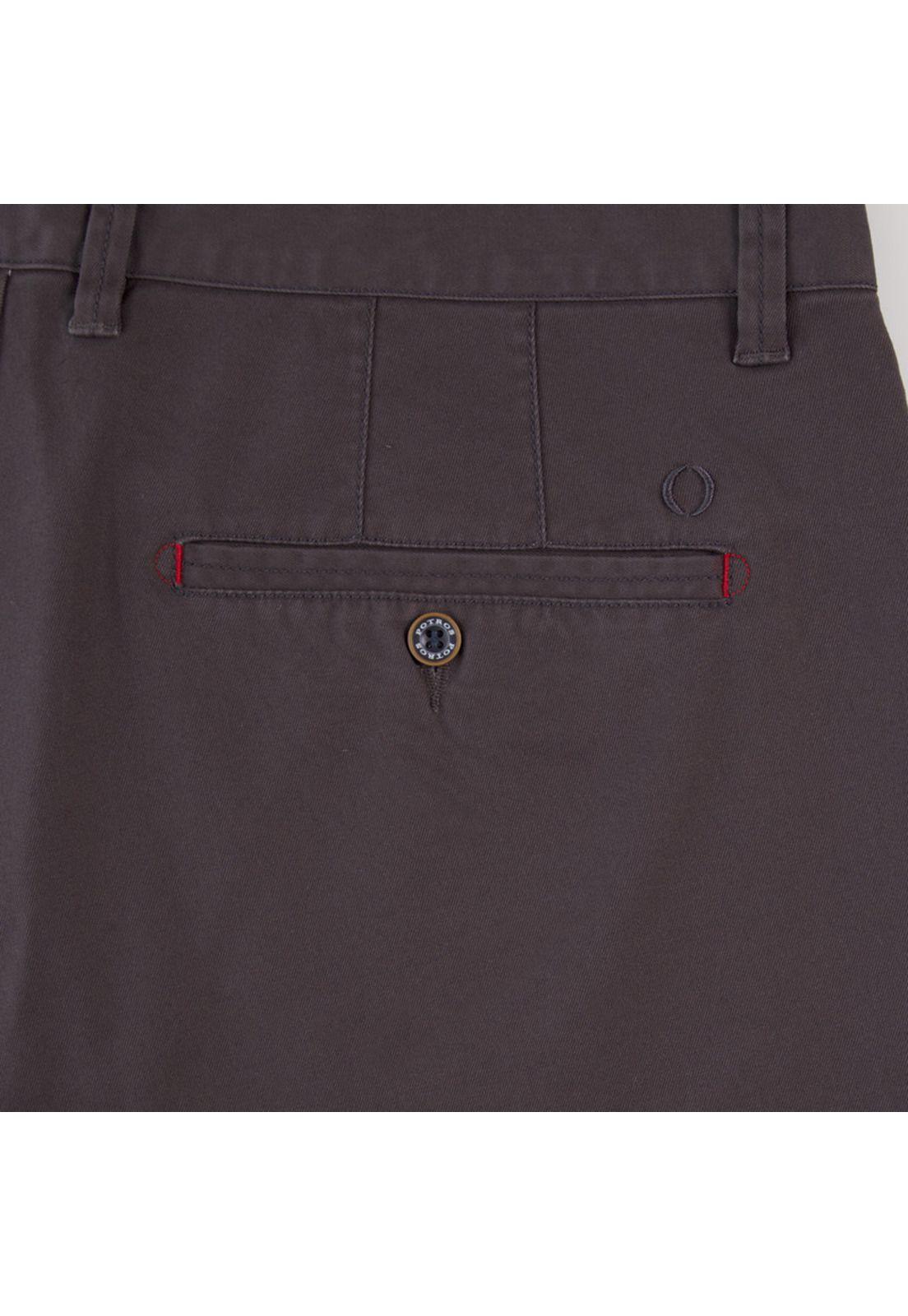 Pantalón Gabardina Spandex Frente Plano Slim Fit-3