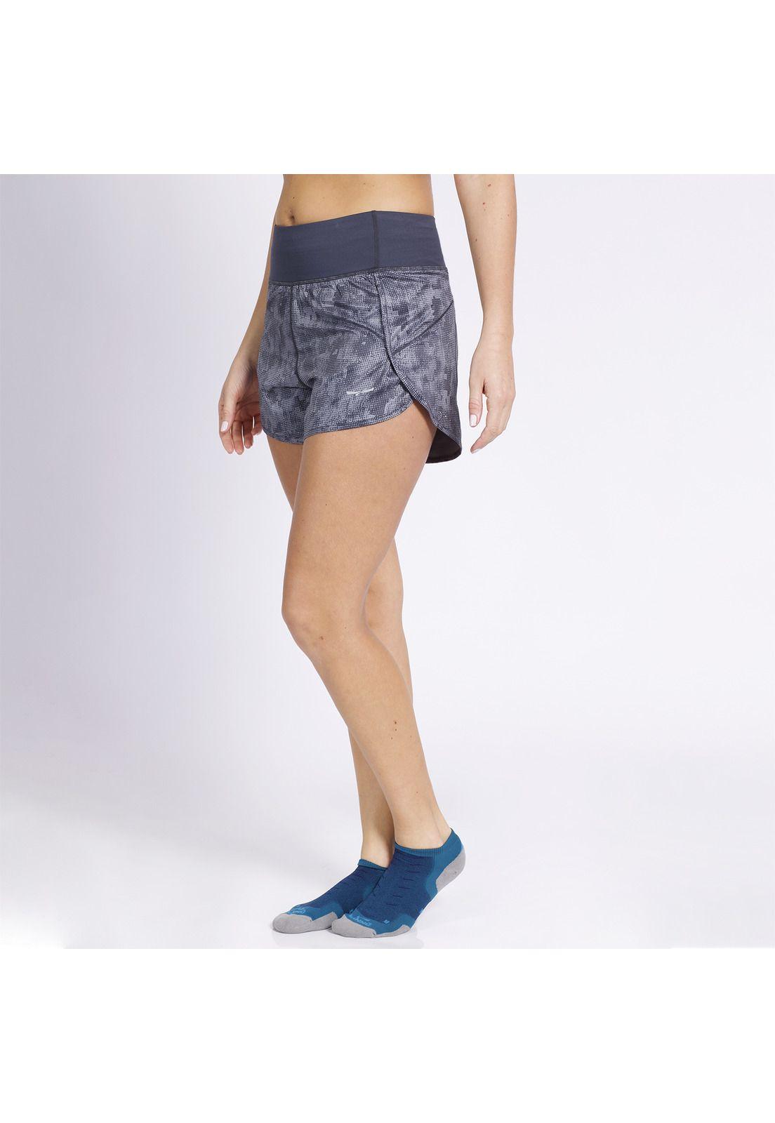 Short Deportivo Mujer Gris-0