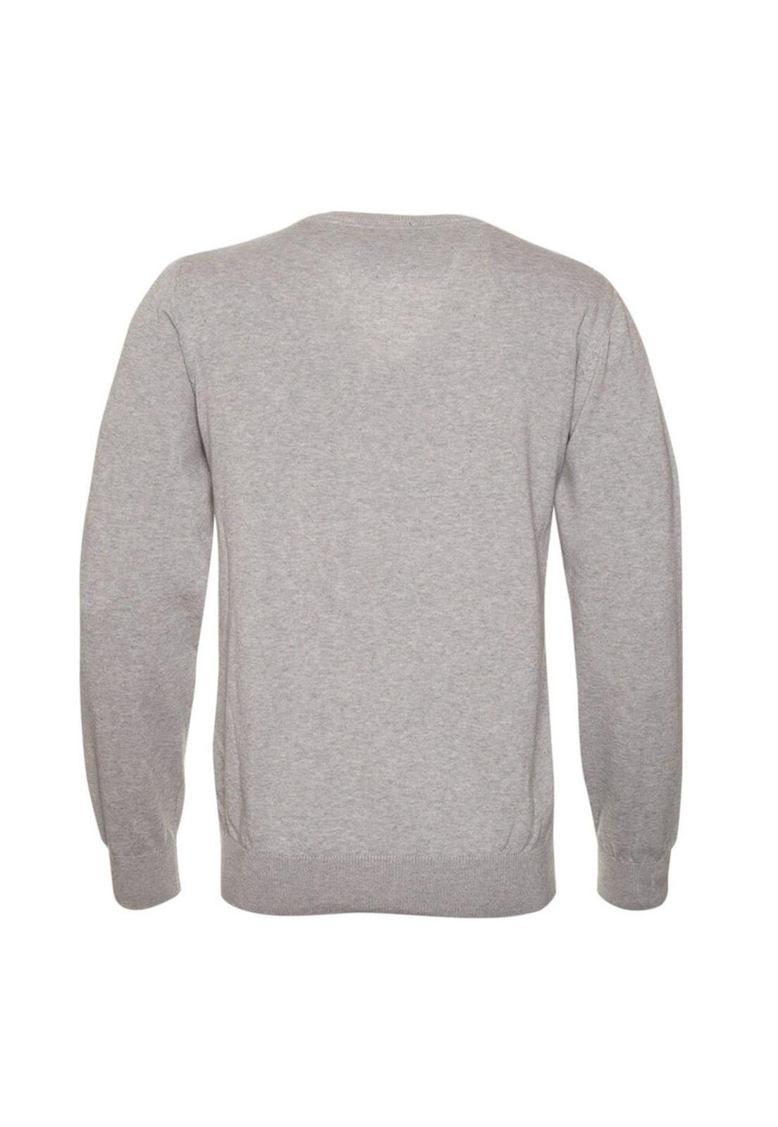 Sweater Cuello V Melange-2