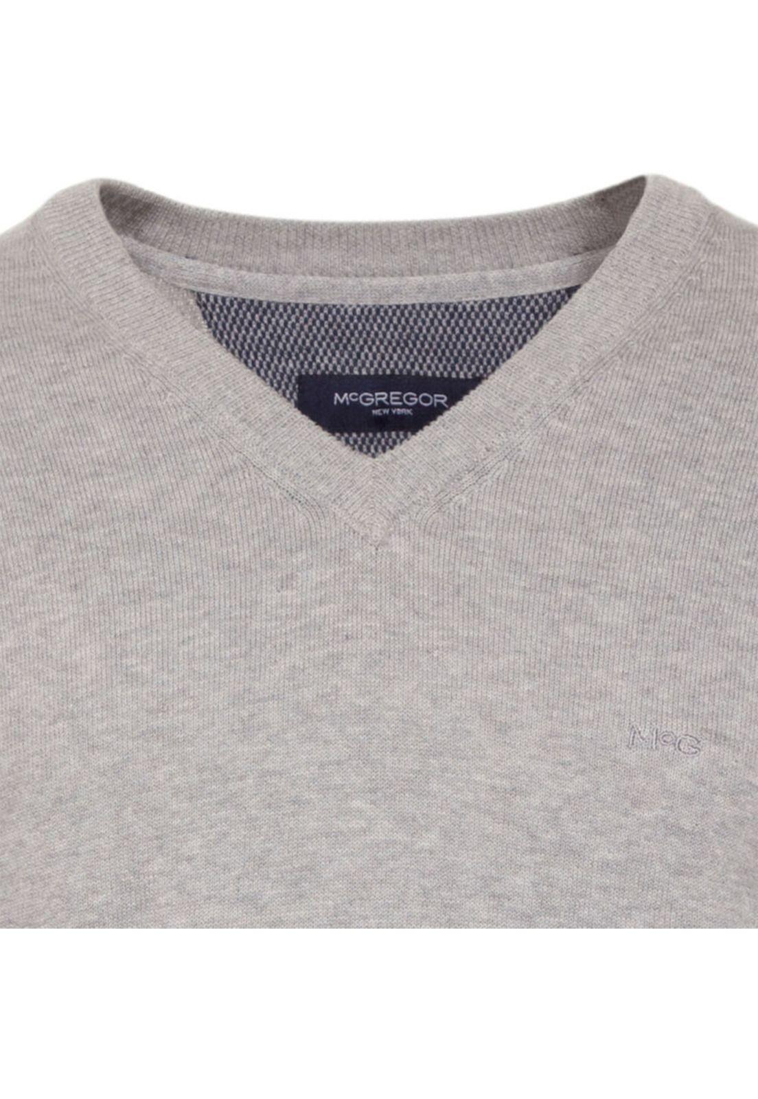 Sweater Cuello V Melange-3