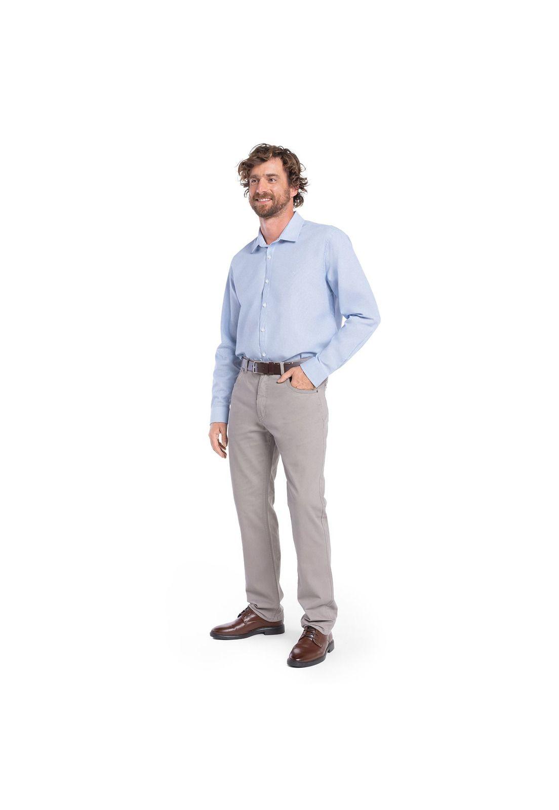 CAMISA MANGA LARGA TEXTURA HOMBRE GALICIA.-1