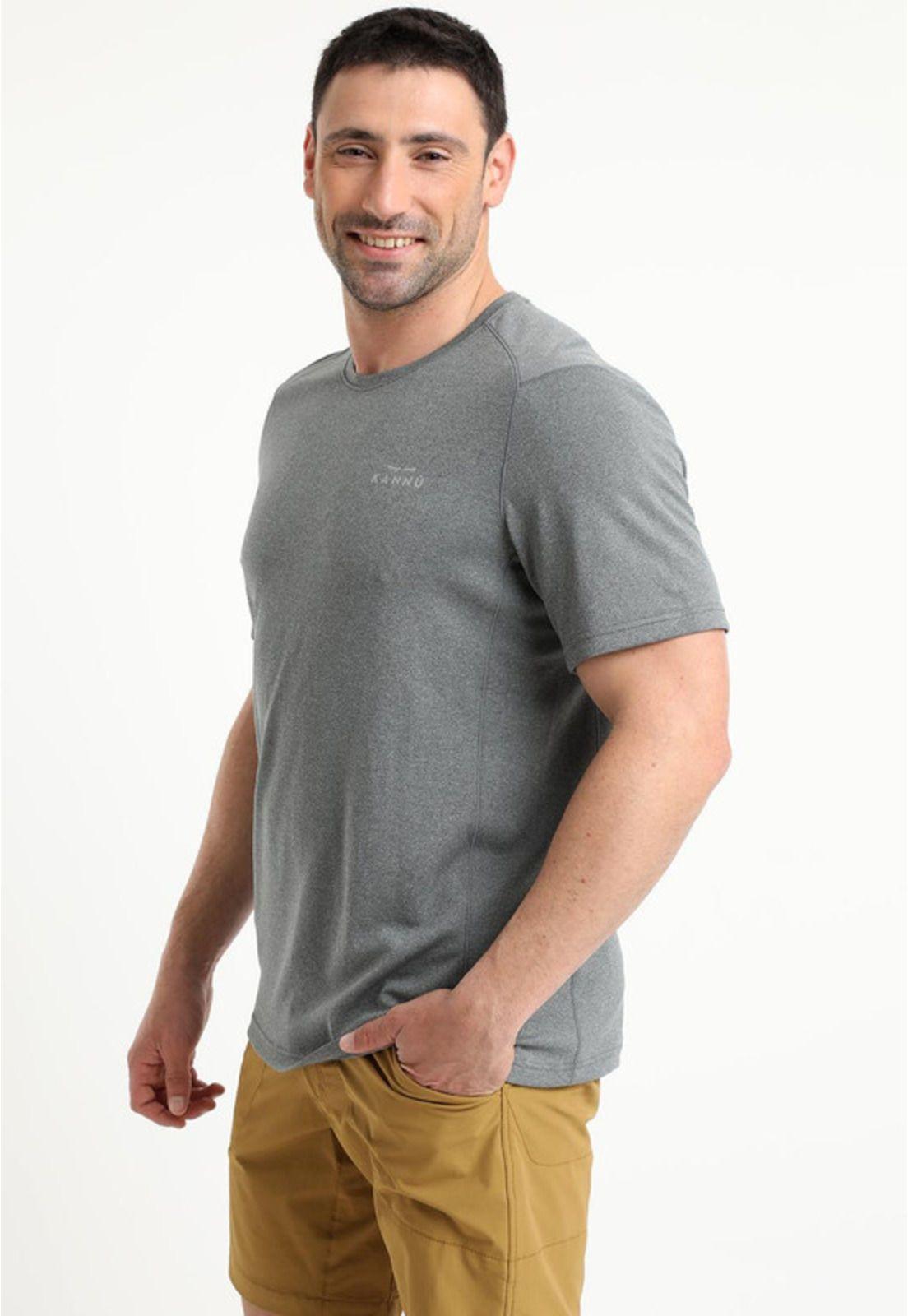 Polera Sport Hombre Gris-1