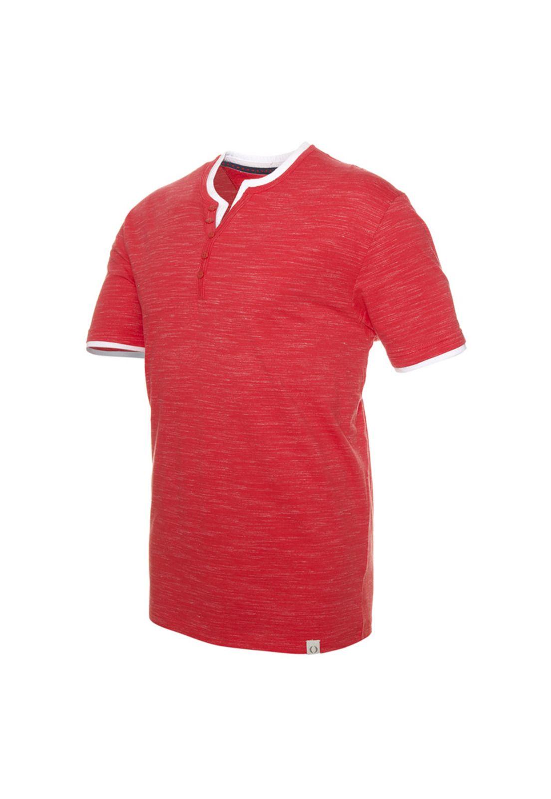 Polera Slub Con Botón-1