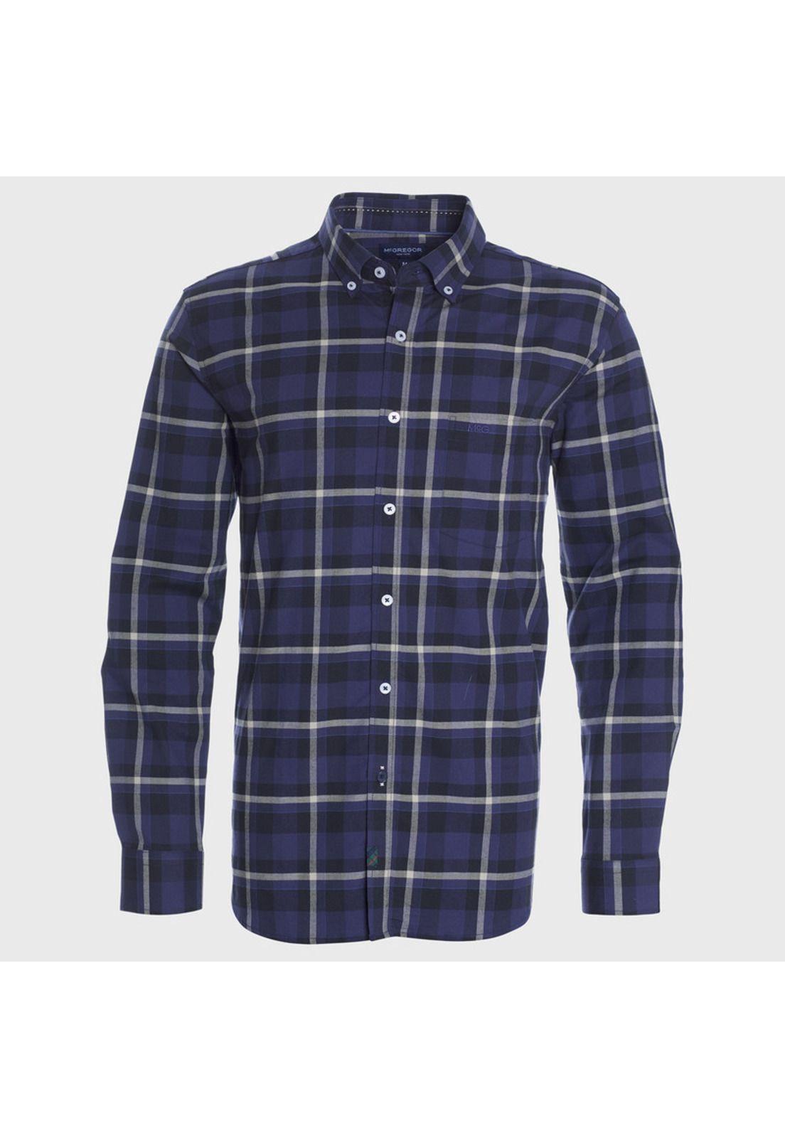Camisa Villela Escocesa Comfort Fit-0