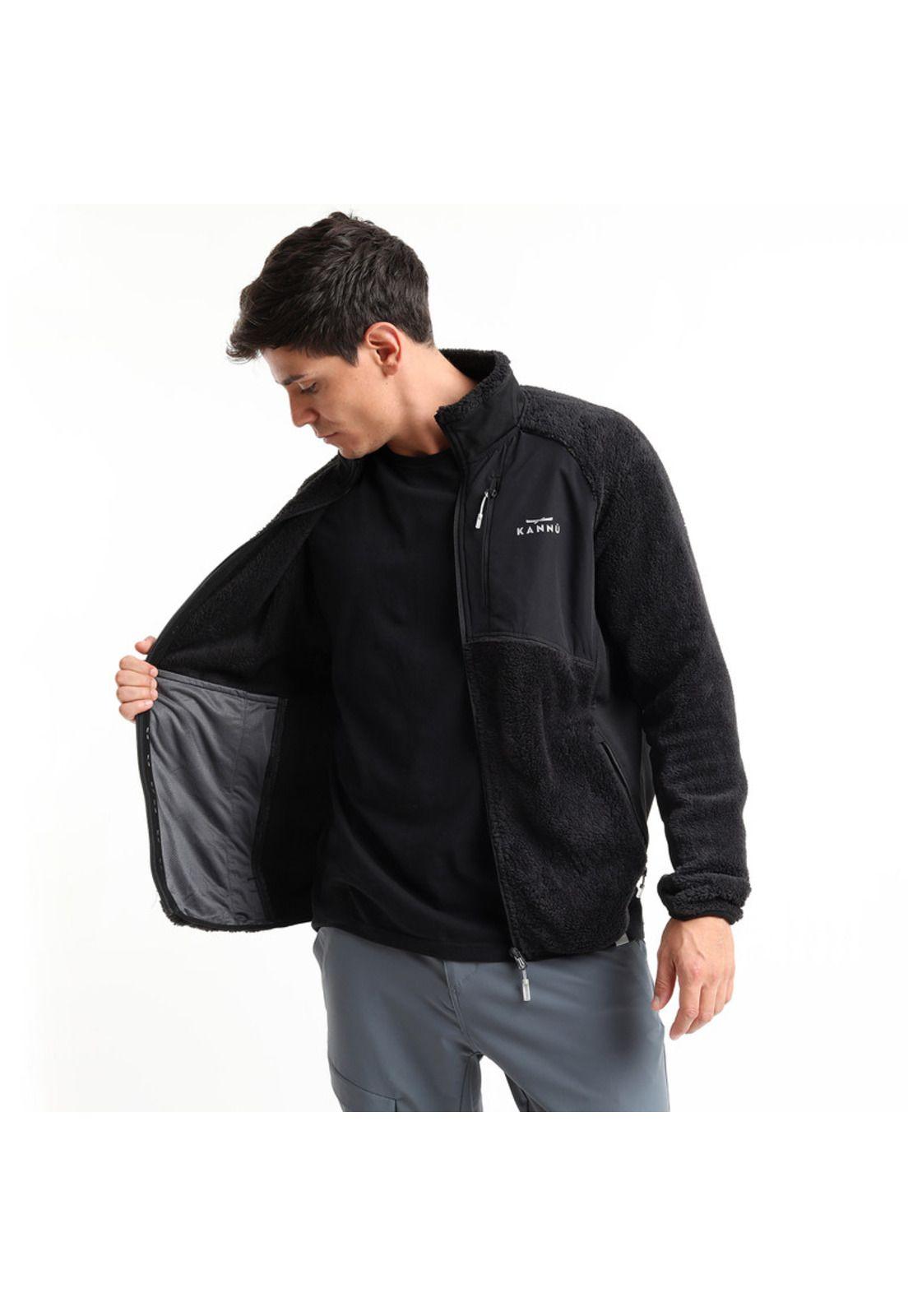 Polar Shaggy Ciprés Hombre Negro-2