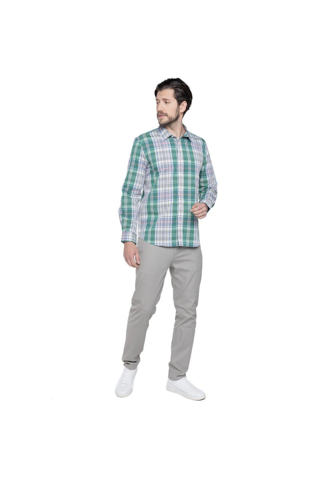 Camisa Zaragoza Manga Larga Hombre-3