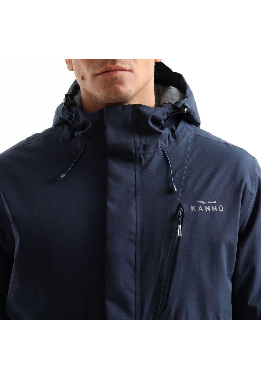 Parka Térmica Impermeable Octay Hombre Azul-4