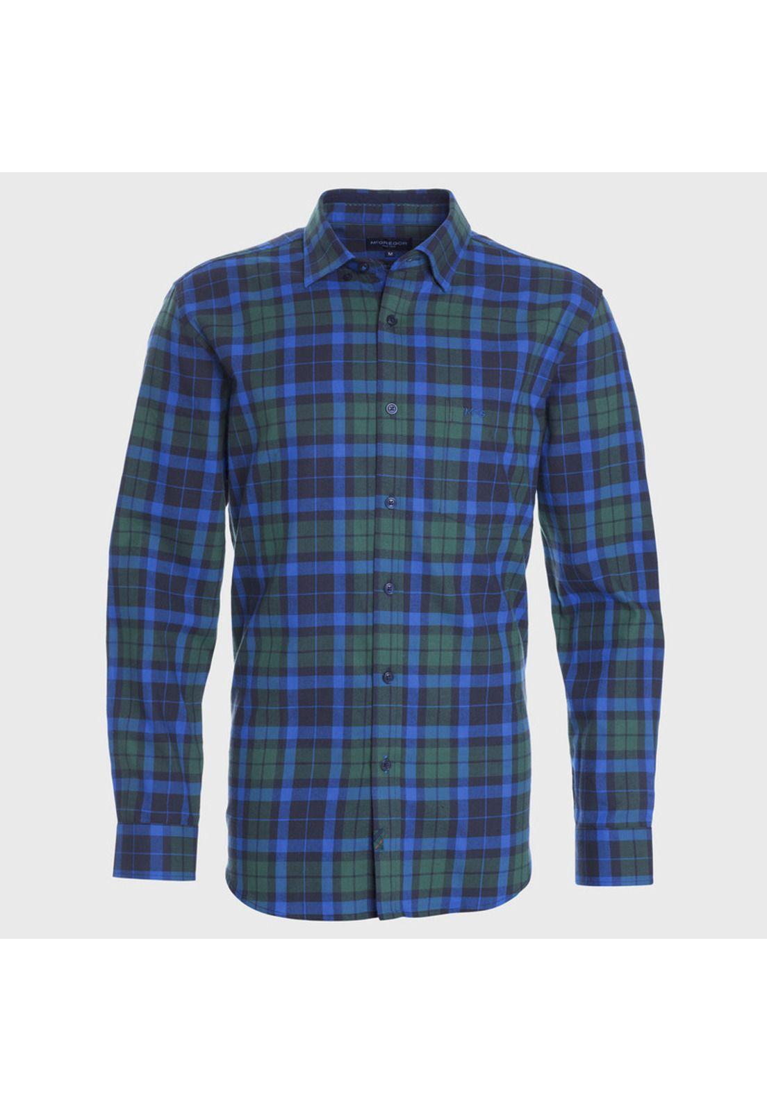 Camisa Villela Escocesa Regular Fit-0