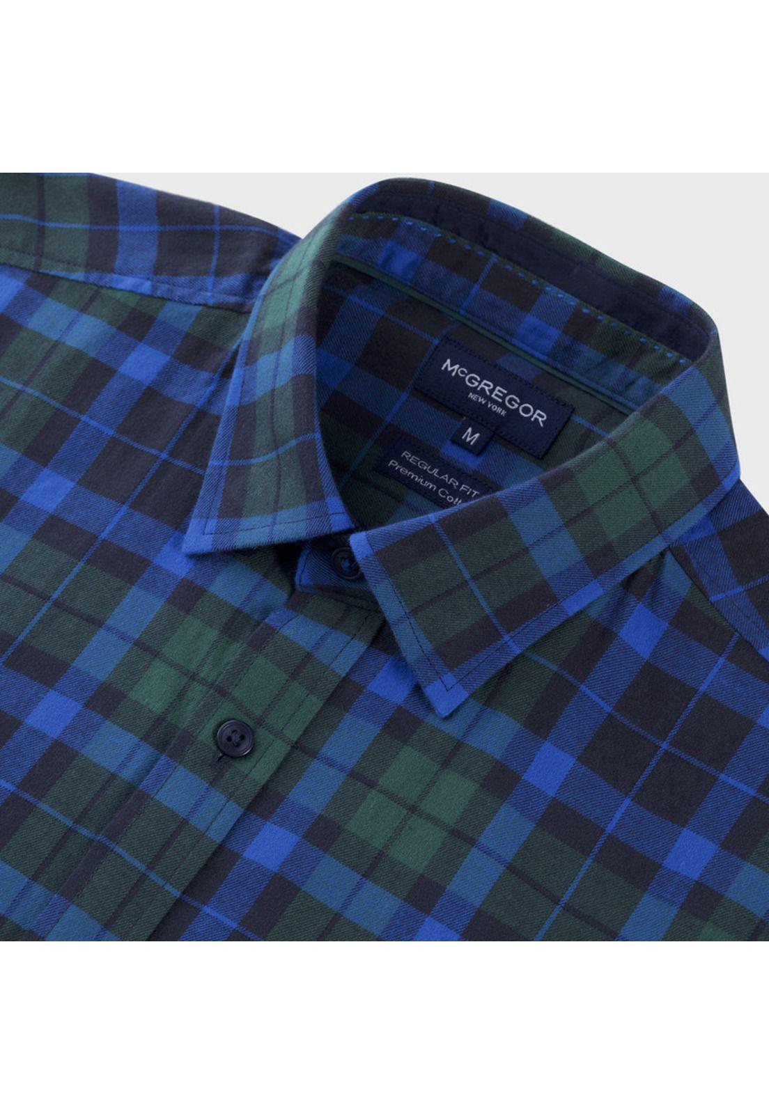 Camisa Villela Escocesa Regular Fit-3