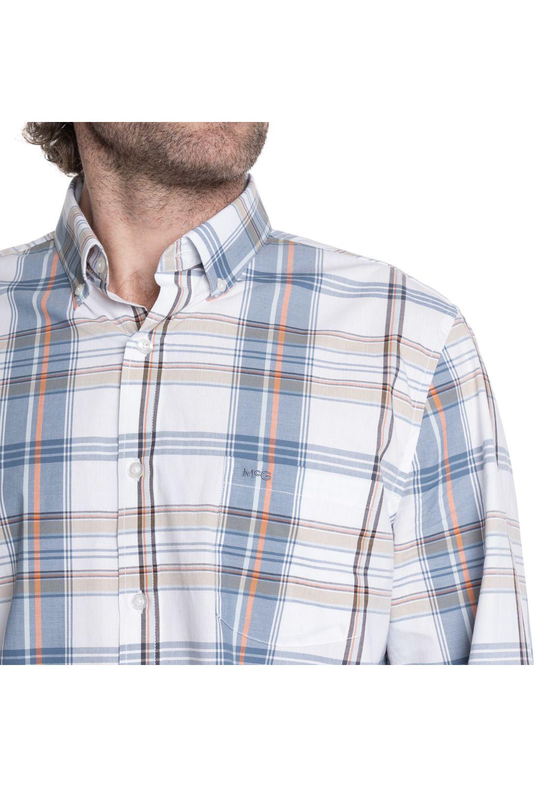 CAMISA HOMBRE MANGA LARGA  ESCOCESA QUEENS.-2
