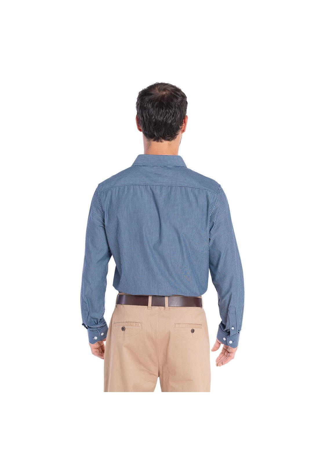 CAMISA MANGA LARGA TREVIRA RAYAS HOMBRE BILBAO-2