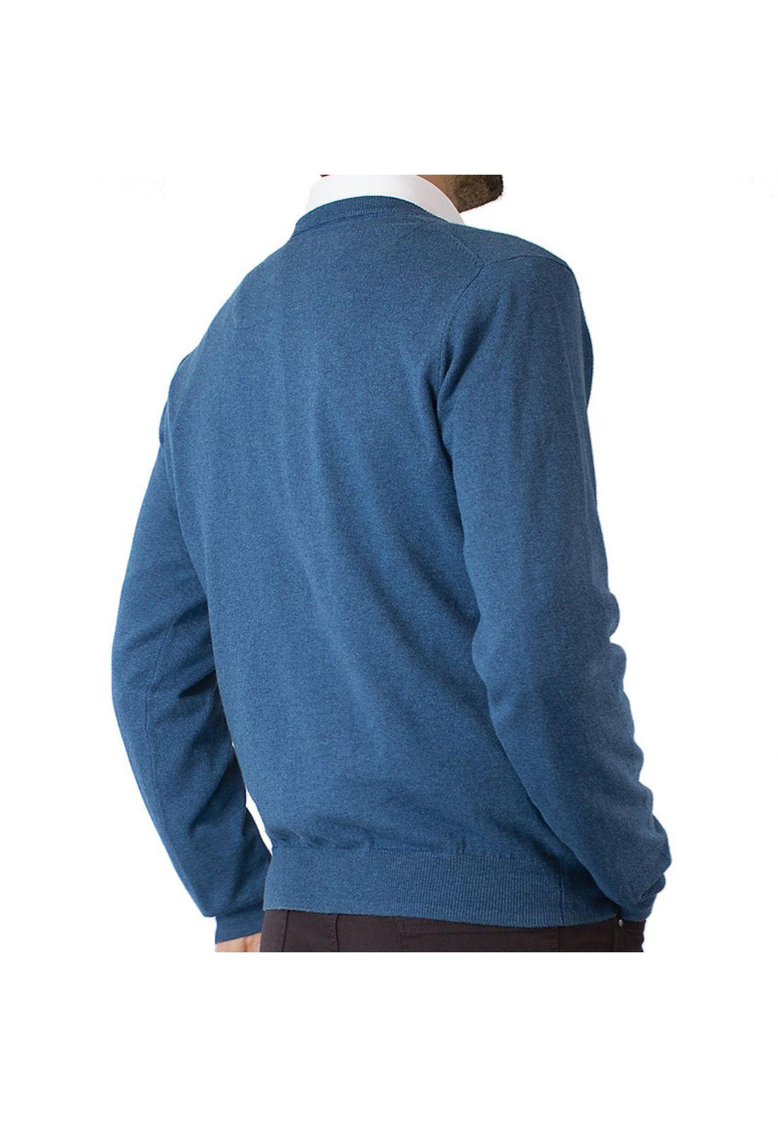 Sweater Cuello V Melange-2