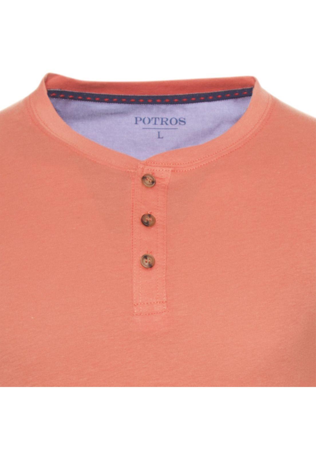 Polera Jersey Botónes En Cuello-3