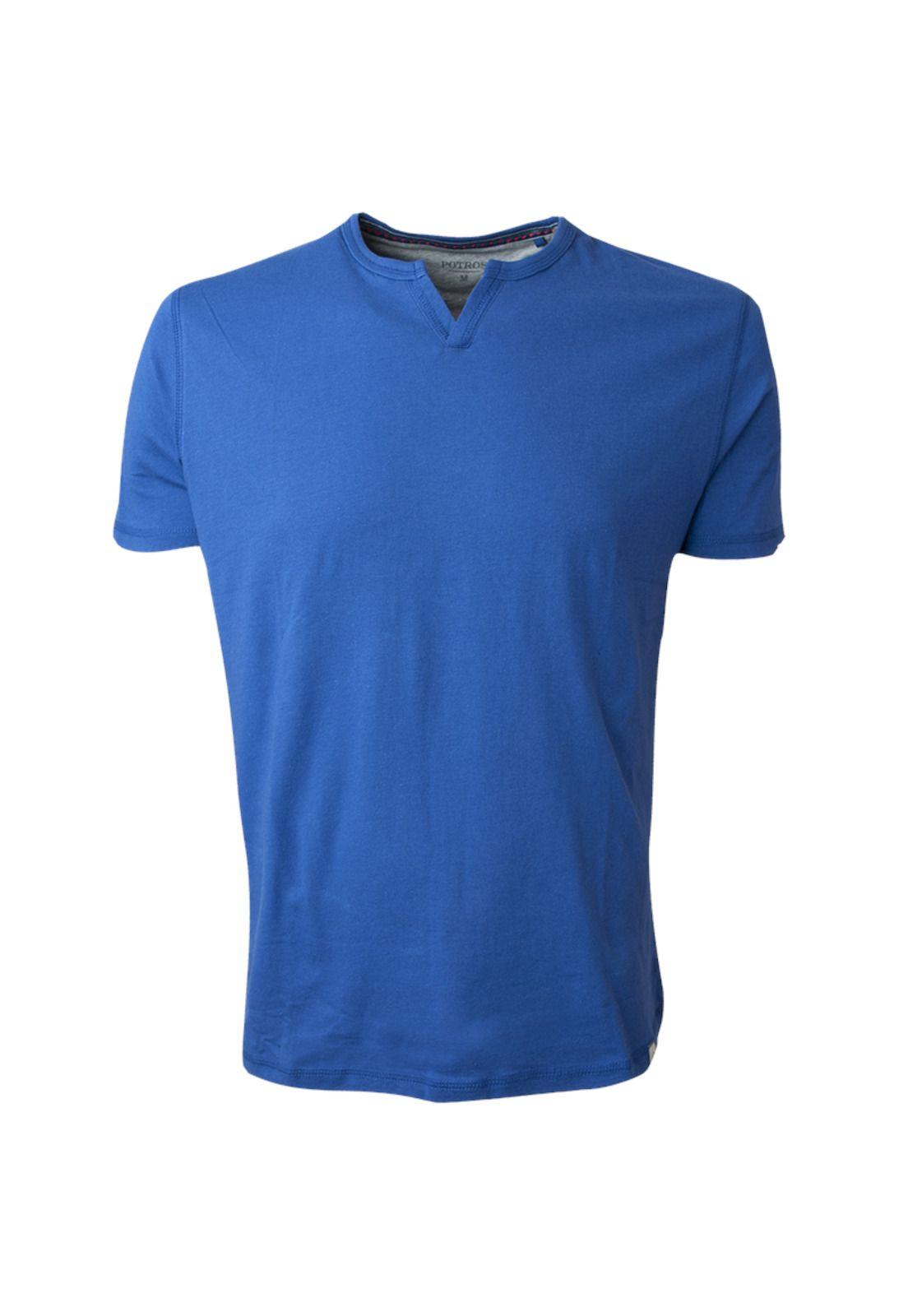 Polera Jersey Cuello V-0